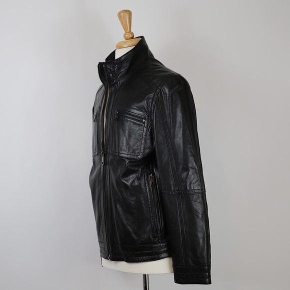 Andrew Marc New York Moto Jacket - Picture 4 of 8